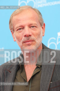 02/09/08 - 65th VENICE  INTERNATIONAL FILM FESTIVAL - FILM: NUIT DE CHIEN. THE ACTOR PASCAL GREGGORY.