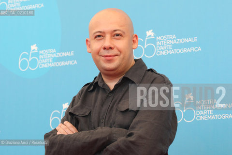 02/09/08 - 65th VENICE  INTERNATIONAL FILM FESTIVAL - FILM: BUMAZHNYJ SOLDAT. THE DIRECTOR ALEKSEJ GERMAN JR