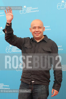 02/09/08 - 65th VENICE  INTERNATIONAL FILM FESTIVAL - FILM: BUMAZHNYJ SOLDAT. THE DIRECTOR ALEKSEJ GERMAN JR