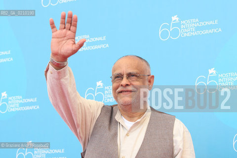 02/09/08 - 65th VENICE  INTERNATIONAL FILM FESTIVAL - FILM: TEZA. THE DIRECTOR HAILE GERIMA