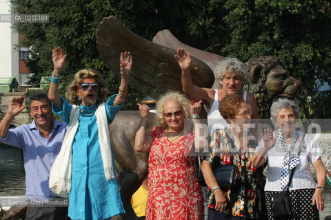 01/09/08 - 65th VENICE  INTERNATIONAL FILM FESTIVAL - HOTEL EXCELSIOR DOCK, THE ARRIVAL OF THE CAST OF THE FILM PRANZO DI FERRAGOSTO