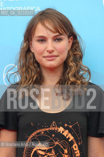 02/09/08 - 65th VENICE  INTERNATIONAL FILM FESTIVAL - FILM: EVE. THE DIRECTOR NATALIE PORTMAN