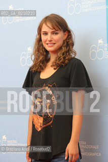 02/09/08 - 65th VENICE  INTERNATIONAL FILM FESTIVAL - FILM: EVE. THE DIRECTOR NATALIE PORTMAN