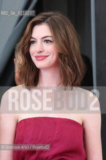 03/09/08 - 65th VENICE  INTERNATIONAL FILM FESTIVAL - FILM: RACHEL GETTING MARRIED. THE ACTRESS ANNE HATHAWAY.