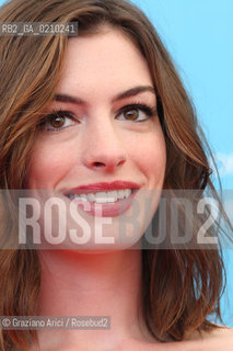 03/09/08 - 65th VENICE  INTERNATIONAL FILM FESTIVAL - FILM: RACHEL GETTING MARRIED. THE ACTRESS ANNE HATHAWAY.