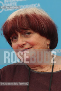 03/09/08 - 65th VENICE  INTERNATIONAL FILM FESTIVAL - FILM: LES PLAGES DAGNES. THE DIRECTOR AGNES VARDA