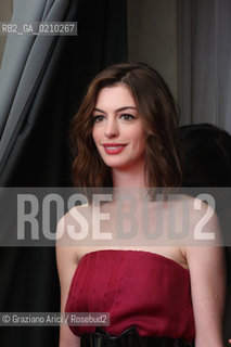 03/09/08 - 65th VENICE  INTERNATIONAL FILM FESTIVAL - FILM: RACHEL GETTING MARRIED. THE ACTRESS ANNE HATHAWAY.