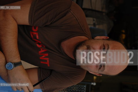 VENICE, 03.09.08. 65th VENICE INTERNATIONAL FILM FESTIVAL. THE ACTOR EMANUELE CRIALESE © MARTABUSO/ARICI/GRAZIANERI CINEMA