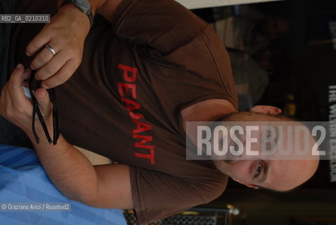 VENICE, 03.09.08. 65th VENICE INTERNATIONAL FILM FESTIVAL. THE ACTOR EMANUELE CRIALESE © MARTABUSO/ARICI/GRAZIANERI CINEMA