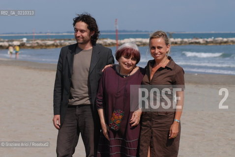 VENICE, 03.09.08. 65th VENICE INTERNATIONAL FILM FESTIVAL. THE FILM DIRECTOR AGNES VARDA © MARTABUSO/ARICI/GRAZIANERI CINEMA