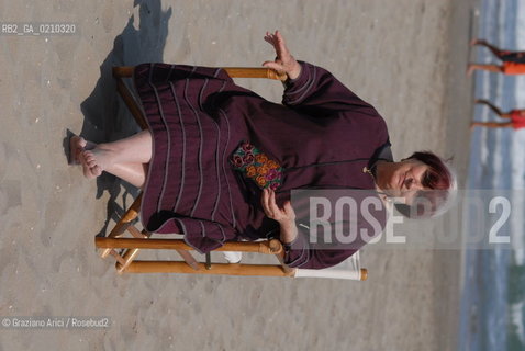 VENICE, 03.09.08. 65th VENICE INTERNATIONAL FILM FESTIVAL. THE FILM DIRECTOR AGNES VARDA © MARTABUSO/ARICI/GRAZIANERI CINEMA