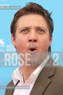 04/09/08 - 65th VENICE  INTERNATIONAL FILM FESTIVAL - FILM: THE HURT LOCKER. THE ACTOR JEREMY RENNER