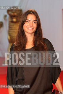 04/09/08 - 65th VENICE  INTERNATIONAL FILM FESTIVAL - RED CARPET FILM: THE HURT LOCKER. SERBIAN ACRESS MARIA KARAN