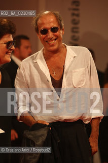 04/09/08 - 65th VENICE  INTERNATIONAL FILM FESTIVAL - RED CARPET FILM: YUPPI DU. ADRIANO CELENTANO DIRECTOR AND ACTOR