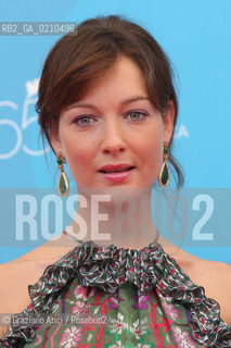 05/09/08 - 65th VENICE  INTERNATIONAL FILM FESTIVAL - LOREAL PARIS PER IL CINEMA AWARD. THE ACTRESS CRISTIANA CAPOTONDI