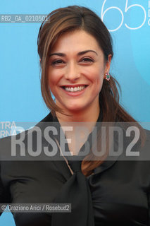 05/09/08 - 65th VENICE  INTERNATIONAL FILM FESTIVAL - LOREAL PARIS PER IL CINEMA AWARD. THE ACTRESS VALENTINA LODOVINI