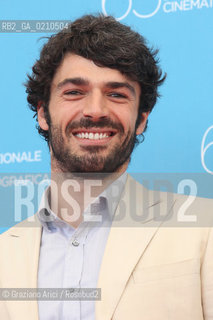 05/09/08 - 65th VENICE  INTERNATIONAL FILM FESTIVAL - LOREAL PARIS PER IL CINEMA AWARD. THE ACTOR LUCA ARGENTERO.