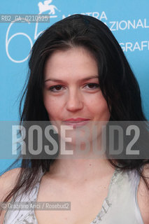 05/09/08 - 65th VENICE  INTERNATIONAL FILM FESTIVAL - FILM: UN LAC. THE ACTRESS SIMONA HULSEMANN.