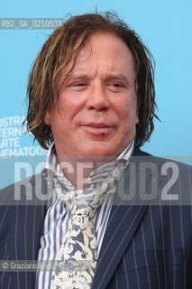 05/09/08 - 65th VENICE  INTERNATIONAL FILM FESTIVAL - FILM: THE WRESTLER. THE ACTOR MICKEY ROURKE