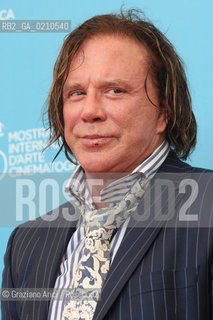 05/09/08 - 65th VENICE  INTERNATIONAL FILM FESTIVAL - FILM: THE WRESTLER. THE ACTOR MICKEY ROURKE