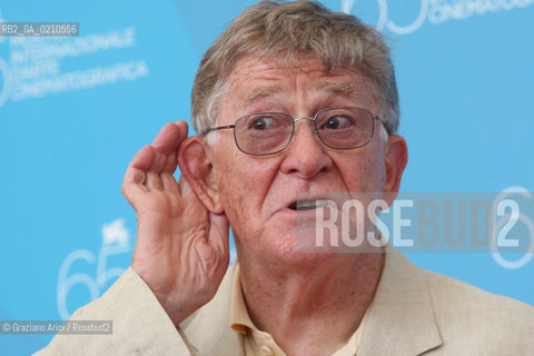 05/09/08 - 65th VENICE  INTERNATIONAL FILM FESTIVAL - GOLDEN LION FOR LIFETIME ACHIEVEMENT TO ERMANNO OLMI.