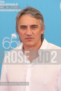 06/09/08 - 65th VENICE  INTERNATIONAL FILM FESTIVAL - FILM: LA FABBRICA DEI TEDESCHI. THE DIRECTOR MIMMO CALOPRESTI