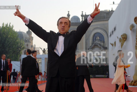 06/09/08 - 65th VENICE  INTERNATIONAL FILM FESTIVAL - GOLDEN LION NIGHT.RED CARPET. THE ACTOR SILVIO ORLANDO © ERREBI
