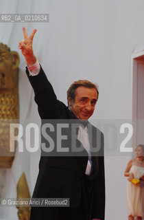 06/09/08 - 65th VENICE  INTERNATIONAL FILM FESTIVAL - GOLDEN LION NIGHT.RED CARPET. THE ACTOR SILVIO ORLANDO © ERREBI