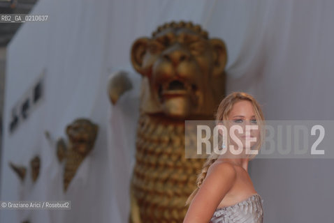 06/09/08 - 65th VENICE  INTERNATIONAL FILM FESTIVAL - GOLDEN LION NIGHT.RED CARPET.THE ACTRESS JENNIFER LAWRENCE © ERREBI