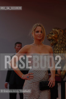 06/09/08 - 65th VENICE  INTERNATIONAL FILM FESTIVAL - GOLDEN LION NIGHT.RED CARPET.THE ACTRESS JENNIFER LAWRENCE © ERREBI