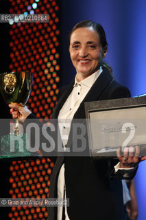 06/09/08 - 65th VENICE INTERNATIONAL FILM FESTIVAL - THE OFFICIAL AWARDS - COPPA VOLPI FOR BEST ACTRESS TO DOMINIQUE BLANC, FILM: LAUTRE