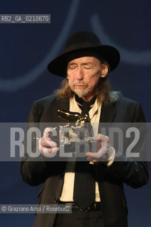 06/09/08 - 65th VENICE INTERNATIONAL FILM FESTIVAL - THE OFFICIAL AWARDS - SPECIAL LION FOR OVERALL WORK TO THE DIRECTOR WERNER SCHROETER
