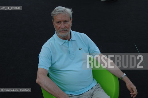 VENICE 28/08/08- THE ITALIAN PHILOSOPHER GIANNI VATTIMO ©Graziano Arici/Rosebud2 FILOSOFIA