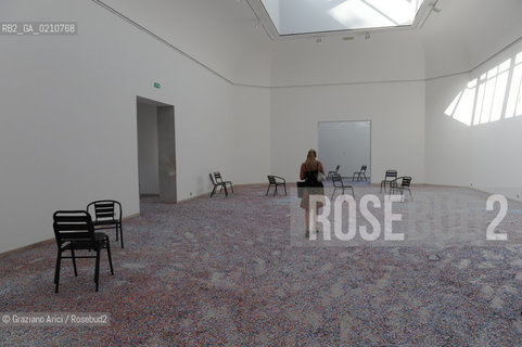 VENICE 11/09/08 - 11th INTERNATIONAL ARCHITECTURE EXIBITION OF BIENNALE : BELGIAN PAVILLION - HEDI SLIMANE INSTALLATION ©Graziano Arici/Rosebud2 BIENNALE ARCHITETTURA ARCHITETTO