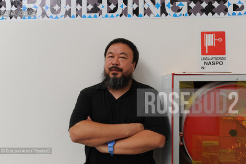 VENICE 11/09/08 - 11th INTERNATIONAL ARCHITECTURE EXIBITION OF BIENNALE : THE ARCHITECT AI WEIWEI  ©Graziano Arici/Rosebud2 BIENNALE ARCHITETTURA ARCHITETTO