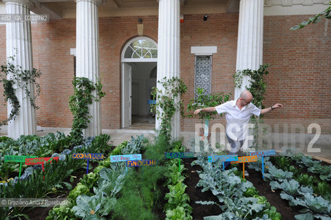 VENICE 11/09/08 - 11th INTERNATIONAL ARCHITECTURE EXIBITION OF BIENNALE : USA PAVILLON :  GARDEN AS PEDAGOGY - THE EDIBLE SCHOOLYARD ©Graziano Arici/Rosebud2 BIENNALE ARCHITETTURA ARCHITETTO