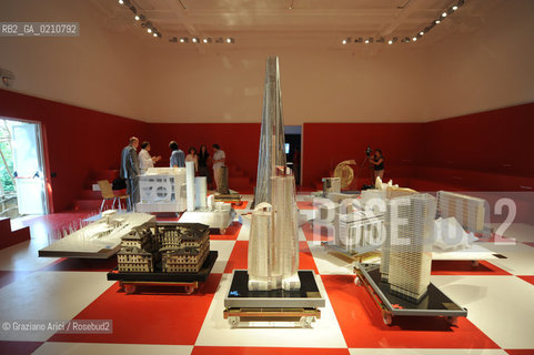 VENICE 11/09/08 - 11th INTERNATIONAL ARCHITECTURE EXIBITION OF BIENNALE : RUSSIAN PAVILLON - THE CHESS GAME : TOURNAMENT FOR RUSSIA BYNIKOLAY POLISSKY ©Graziano Arici/Rosebud2 BIENNALE ARCHITETTURA ARCHITETTO