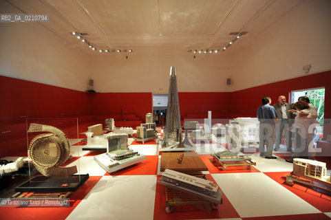 VENICE 11/09/08 - 11th INTERNATIONAL ARCHITECTURE EXIBITION OF BIENNALE : RUSSIAN PAVILLON - THE CHESS GAME : TOURNAMENT FOR RUSSIA BYNIKOLAY POLISSKY ©Graziano Arici/Rosebud2 BIENNALE ARCHITETTURA ARCHITETTO