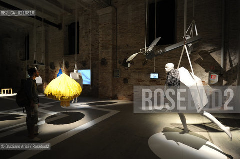 VENICE 11/09/08 - 11th INTERNATIONAL ARCHITECTURE EXIBITION OF BIENNALE : ARSENALE CORDERIE : S1NGLETOWN BY DROOG & KESSELSRAMER ©Graziano Arici/Rosebud2 BIENNALE ARCHITETTURA ARCHITETTO