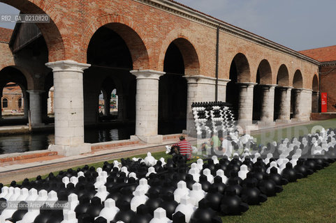 VENICE 11/09/08 - 11th INTERNATIONAL ARCHITECTURE EXIBITION OF BIENNALE : ARSENALE TESE :  ©Graziano Arici/Rosebud2 BIENNALE ARCHITETTURA ARCHITETTO