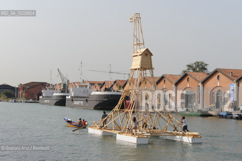 VENICE 11/09/08 - 11th INTERNATIONAL ARCHITECTURE EXIBITION OF BIENNALE : ARSENALE -  ©Graziano Arici/Rosebud2 BIENNALE ARCHITETTURA ARCHITETTO