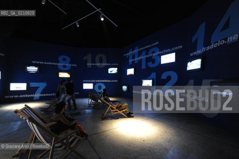 VENICE 11/09/08 - 11th INTERNATIONAL ARCHITECTURE EXIBITION OF BIENNALE : ARSENALE - THE SPANISH PAVILLION ©Graziano Arici/Rosebud2 BIENNALE ARCHITETTURA ARCHITETTO