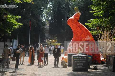 VENICE 11/09/08 - 11th INTERNATIONAL ARCHITECTURE EXIBITION OF BIENNALE : ARSENALE - THE GARDENS ©Graziano Arici/Rosebud2 BIENNALE ARCHITETTURA ARCHITETTO