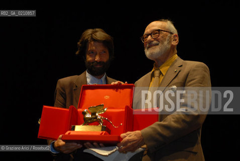 VENICE, 13.09.2008. 11th INTERNATIONAL ARCHITECTURE EXHIBITION BIENNALE. THE HISTORIAN JAMES S. ACKERMAN, SPECIAL GOLDEN LION ©MARTABUSO/ARICI/GRAZIANERI ARCHITETTURA