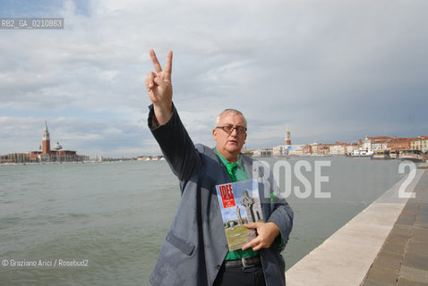 VENEZIA, 14-09-2008. FESTA DEI POPOLI PADANI ORGANIZZATA DA LEGA NORD. IL DEPUTATO EUROPEO LEGA NORD MARIO BORGHEZIO © MARTABUSO/ARICI/GRAZIANERI POLITICA  POLITICA