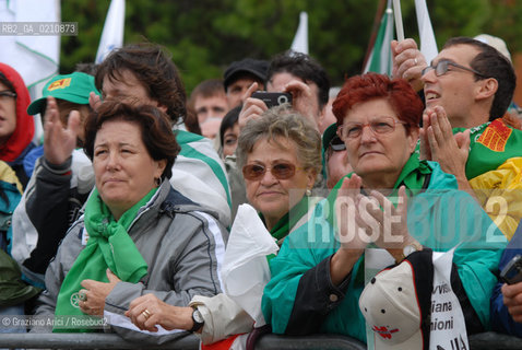 VENEZIA, 14-09-2008. FESTA DEI POPOLI PADANI ORGANIZZATA DA LEGA NORD © MARTABUSO/ARICI/GRAZIANERI POLITICA  POLITICA