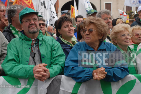 VENEZIA, 14-09-2008. FESTA DEI POPOLI PADANI ORGANIZZATA DA LEGA NORD © MARTABUSO/ARICI/GRAZIANERI POLITICA  POLITICA