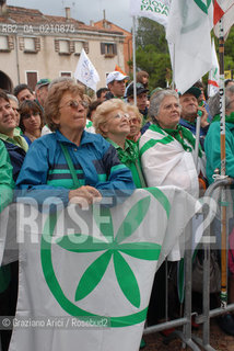 VENEZIA, 14-09-2008. FESTA DEI POPOLI PADANI ORGANIZZATA DA LEGA NORD © MARTABUSO/ARICI/GRAZIANERI POLITICA  POLITICA