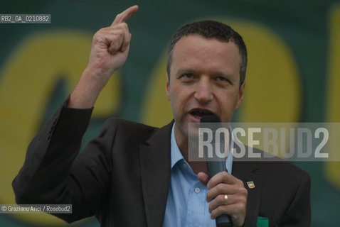 VENEZIA, 14-09-2008. FESTA DEI POPOLI PADANI ORGANIZZATA DA LEGA NORD. FLAVIO TOSI, SINDACO DI VERONA © MARTABUSO/ARICI/GRAZIANERI POLITICA  POLITICA