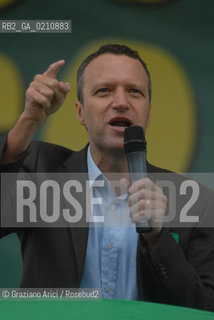 VENEZIA, 14-09-2008. FESTA DEI POPOLI PADANI ORGANIZZATA DA LEGA NORD. FLAVIO TOSI, SINDACO DI VERONA © MARTABUSO/ARICI/GRAZIANERI POLITICA  POLITICA